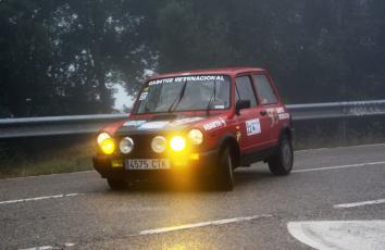 Josep Mª Vidal-Dani Robledillo (Autobianchi A112 Abarth), ganadores XV Clàssic dels Volcans